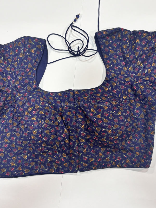 Navy Blue Blouse