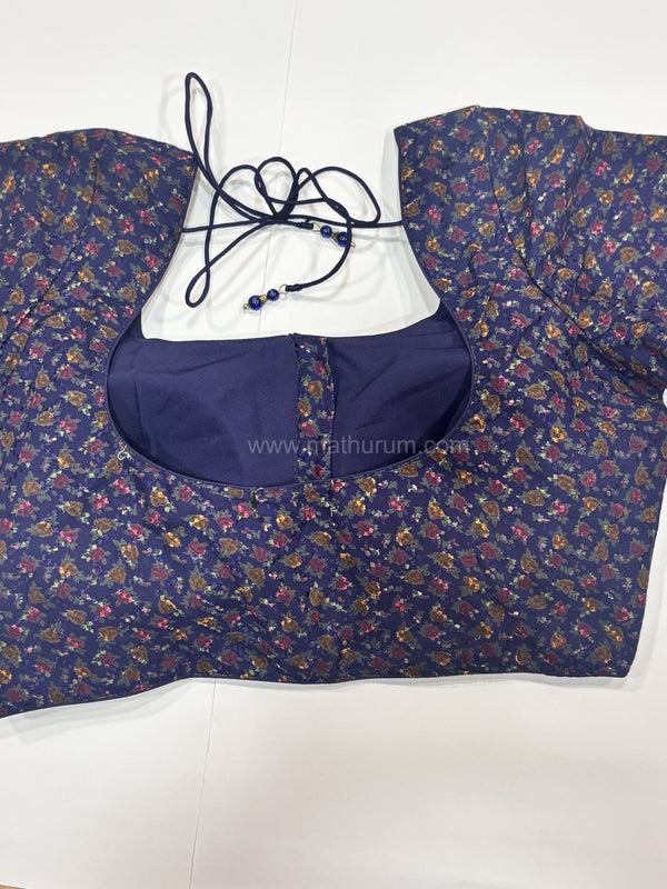 Navy Blue Blouse
