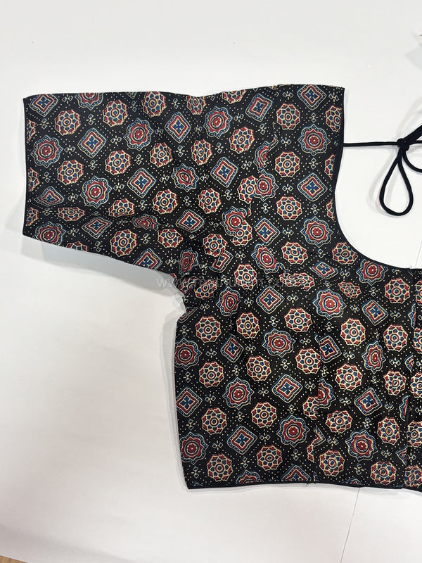 Cotton Black Blouse