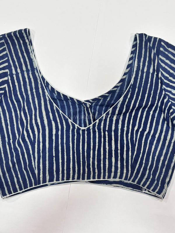 Blue Non-Lining Blouse