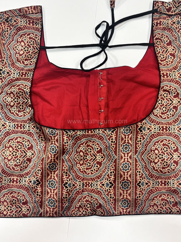 Ziva- Maroon Strechable Blouse