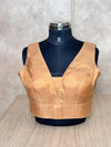 Shimmer & Sass- Copper Blouse (Attachable Sleeves)
