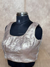 Glow Getter- Rose Gold Blouse (Attachable Sleeves)