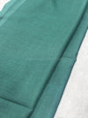 Nira Jute Silk Plain Sarees - Bottle Green