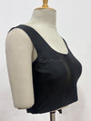 Sakki- Black Blouse (Attachable Sleeves)