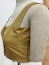 Sakki-Beige Blouse (Attachable Sleeves)