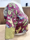 Kalam-Penkalamkari Wine Blouse