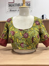 Kalam-Penkalamkari Green Blouse