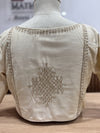 Kolam - Off-White Embroidery Blouse