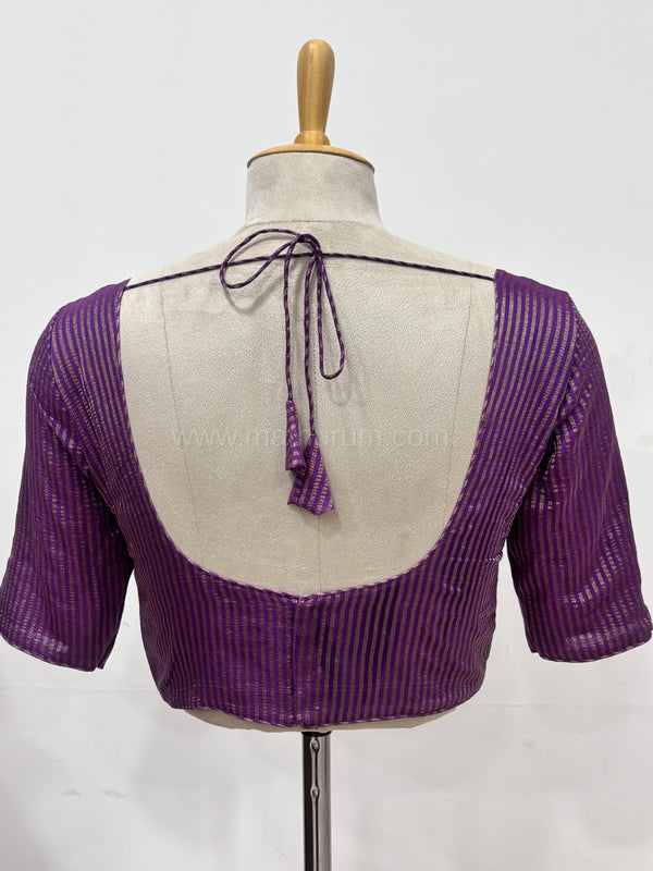 Zyra - Purple Blouse
