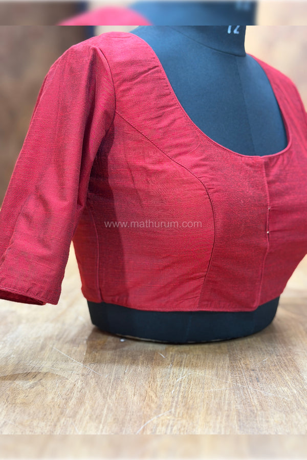 Diya - Maroon Blouse