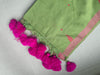 Venba - Green/Pink Cotton Saree