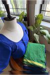 Thendral Combo-Leaf Green/Dark Blue