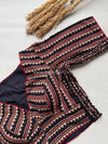 Daily Flex- Black Stripe Strechable Blouse
