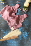 Jimmy Choo- Lilac Blouse (Attachable Sleeves)